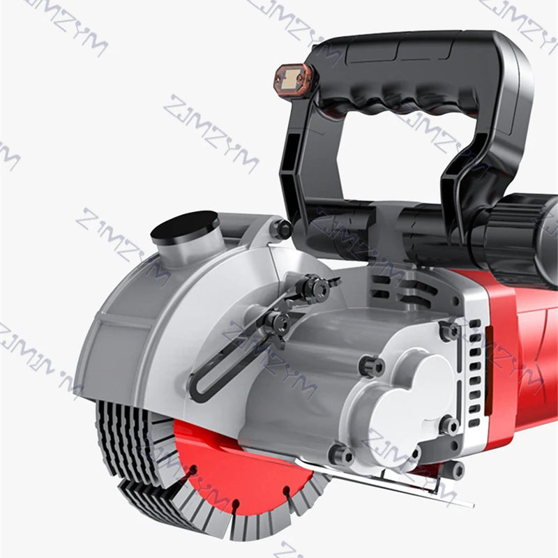 KCJ-001 Electric Wall Chaser Handheld Laser Slotting Machine Brick Wall Cutting Machine Concrete Groove Slotting Machine 220V