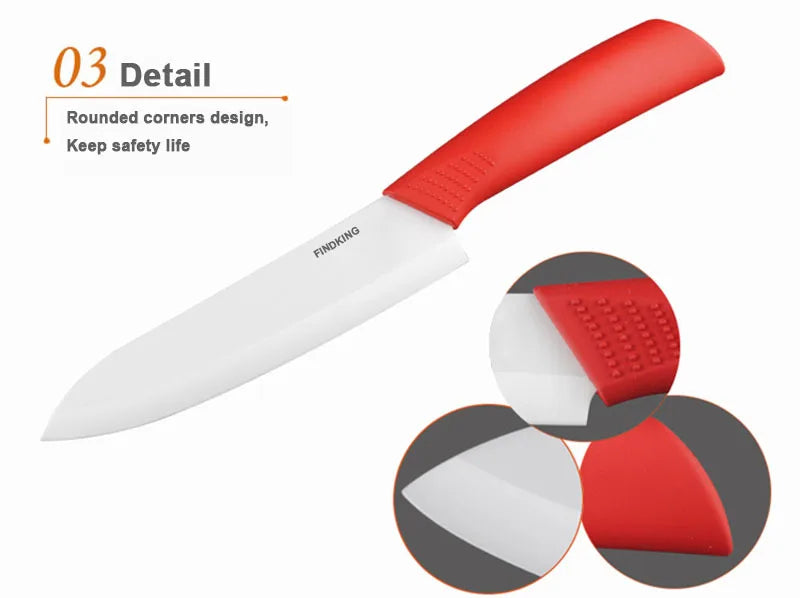 Beauty kNIFE Gifts Zirconia Ceramic kitchen set  3" 4" 5" inch+peeler+Covers