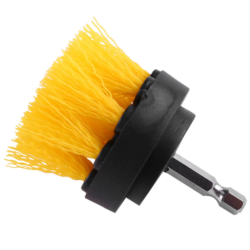 3pcs Eletric Drill Brush Tile Grout Power Scrubber Cleaning Tub Cleaner Combo Tool For Power Tools