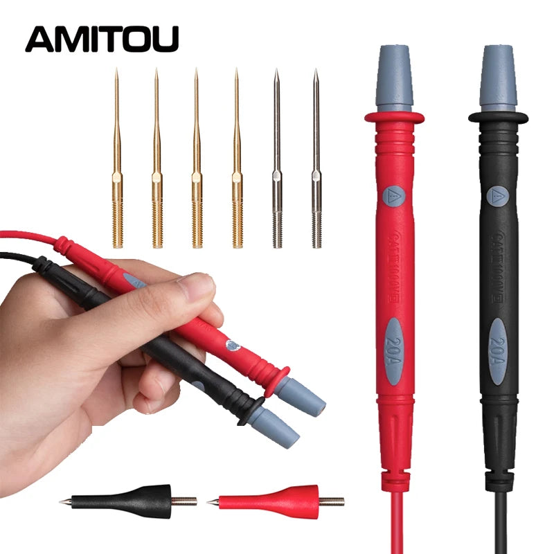 Multi-Functional Combination line Test Leads Probe Wire Pen Cable Digital Multimeter Wire Tester for Eletric Tool