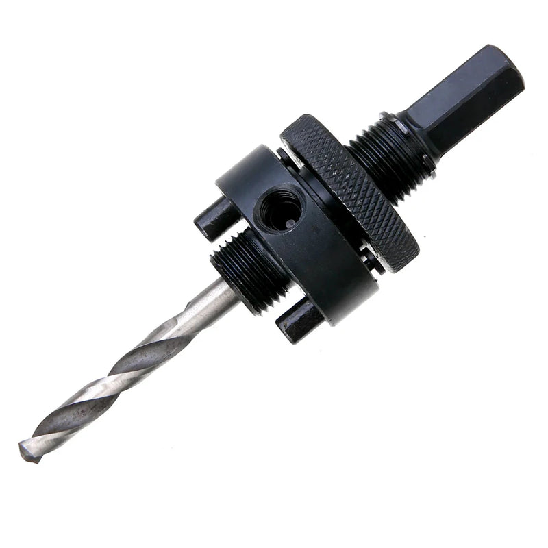 Hole Saw Mandrel With Drill Bit For 32mm-210mm Hole Saw Hole Saw Arbor Herramientas Taladro Furadeira Woodworking Tools Drill