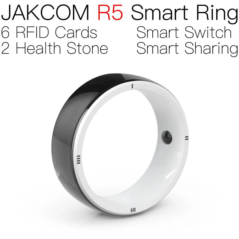 JAKCOM R5 Smart Ring New arrival as water rfid chip car lot splatoon pull fashion tecnology gan 65w uk aln 9654 tag 125khz